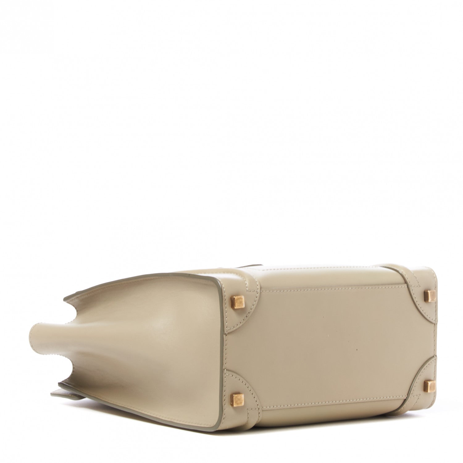 Celine Smooth Calfskin Micro Luggage Mastic 3 of 10