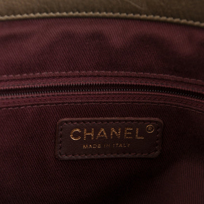 Chanel Metallic Calfskin Quilted Large Istanbul Tote Gold 6 of 7