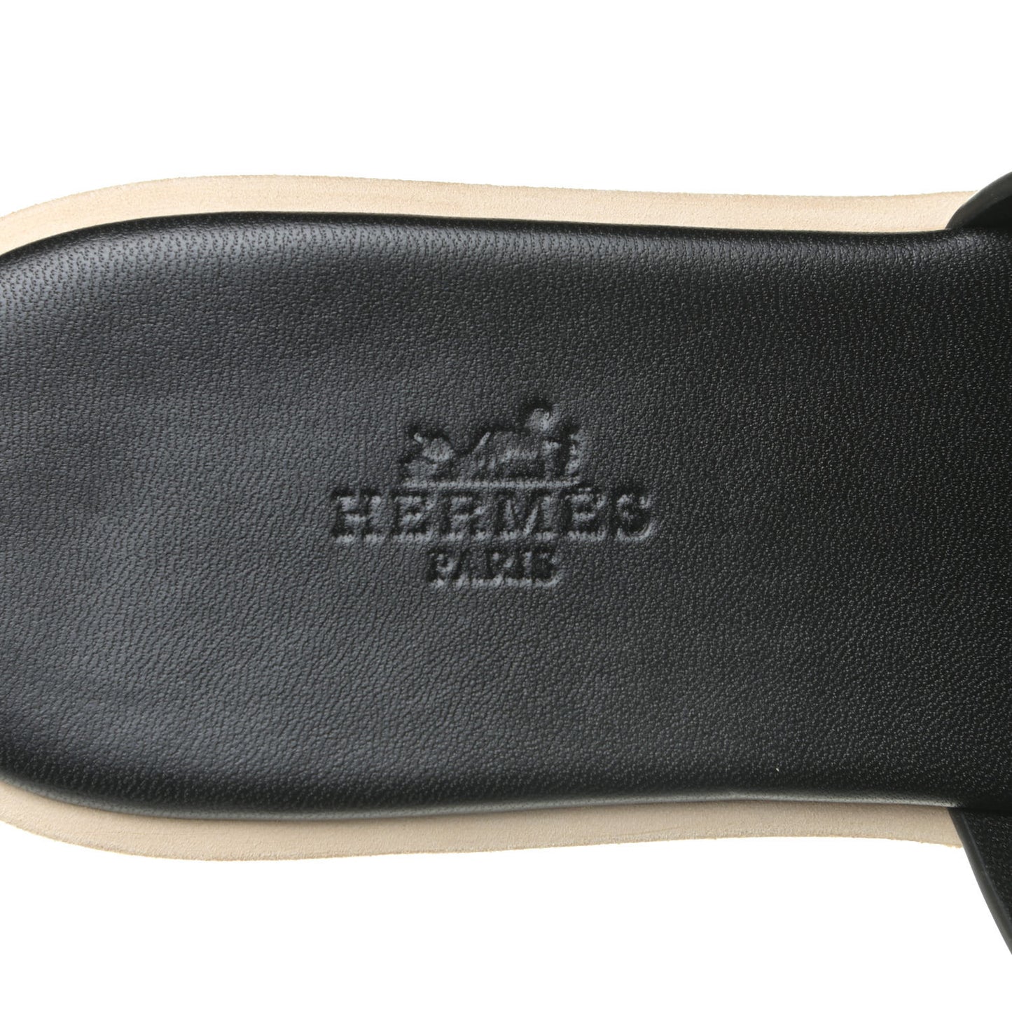 Calfskin Cork Eze 30 Sandals 38 Black