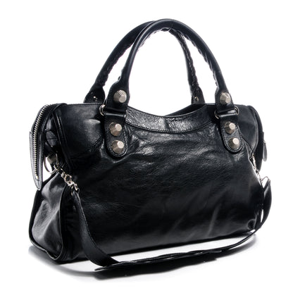 Balenciaga Agneau Giant 21 Silver Hardware City Black 3 of 9