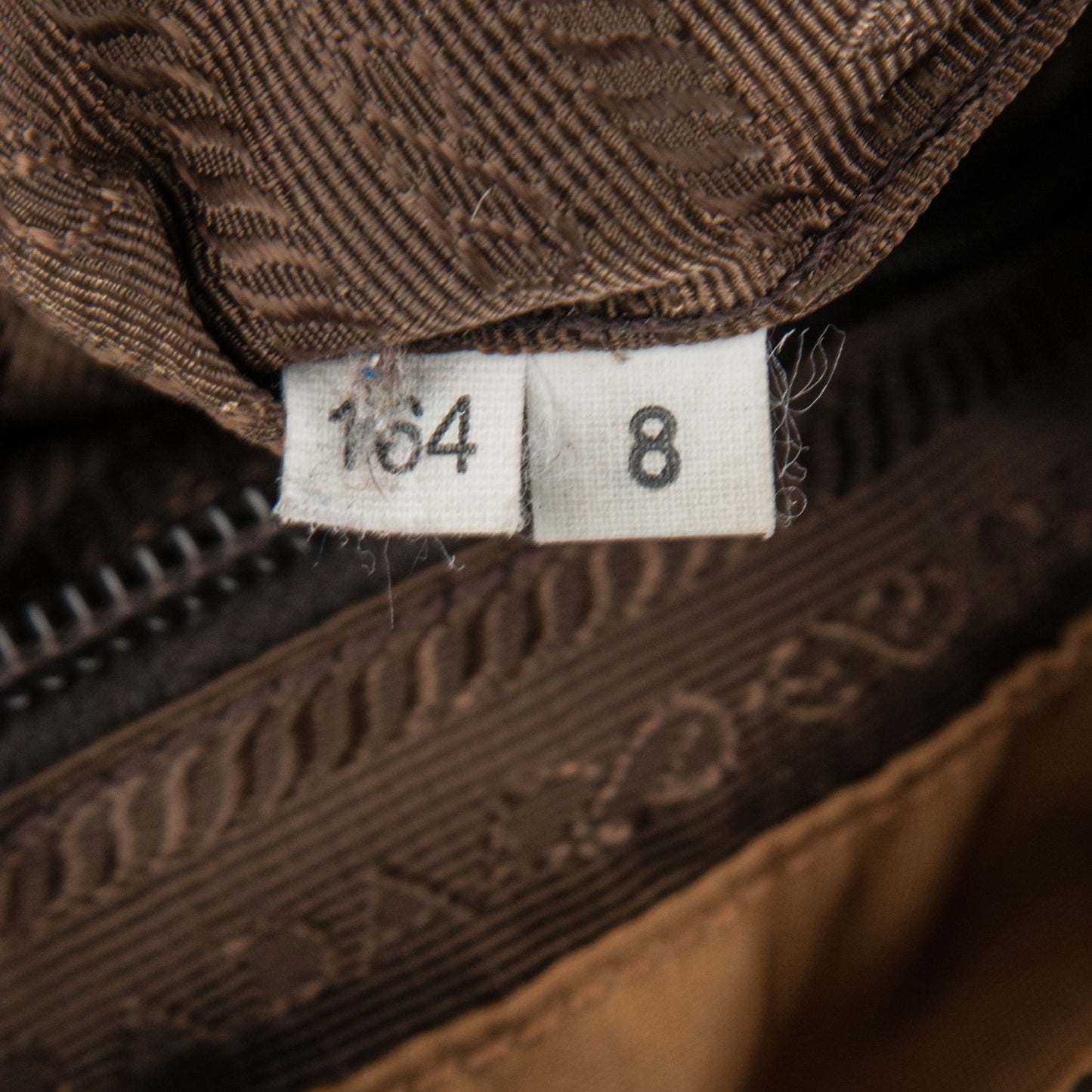 Vela Nylon Saffiano Backpack Tobacco