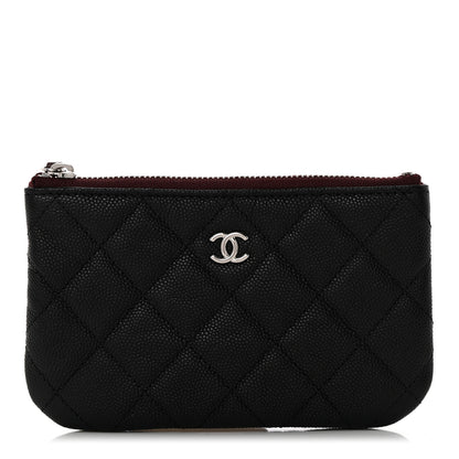 Chanel Caviar Quilted Small Cosmetic Case Black 1 of 8