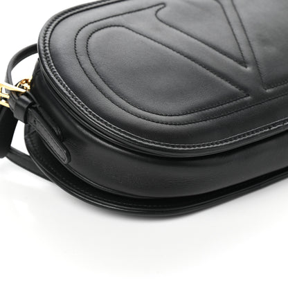 Valentino Garavani Calfskin Small Logo Go Crossbody Bag Black 7 of 8
