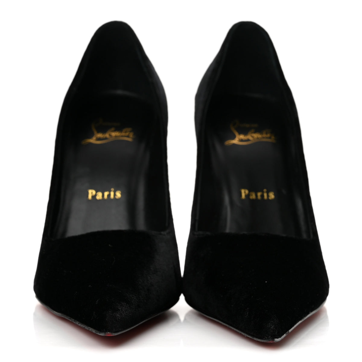 Veau Velours Kate Max 100 Pumps 38.5 Black