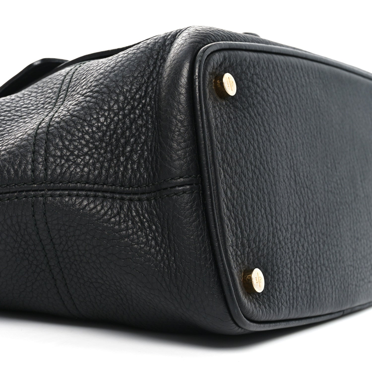 Loro Piana Grained Calfskin Bellevue Odessa Black 8 of 9