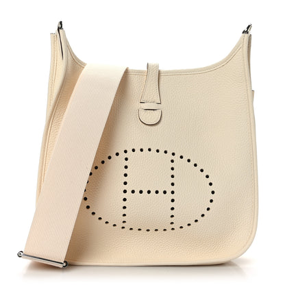 Hermes Taurillon Clemence Evelyne III PM Nata 1 of 9