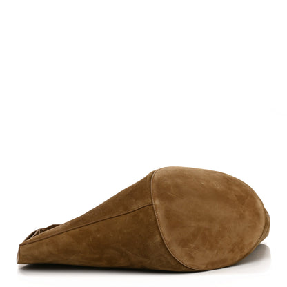 Khaite Suede Calfskin Medium Lotus Tote Mud 5 of 10