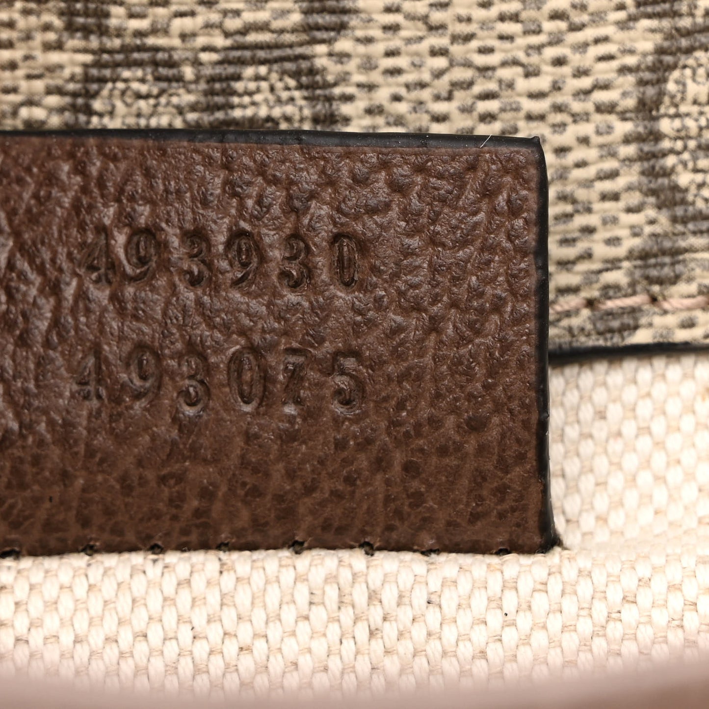 GG Supreme Monogram Neo Vintage Web Belt Bag Brown
