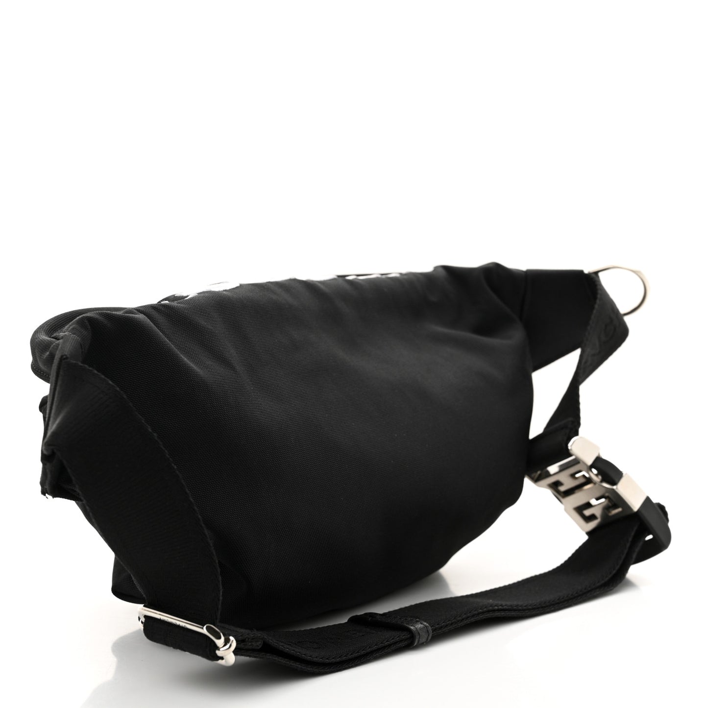 Nylon Logo Bum Bag Black