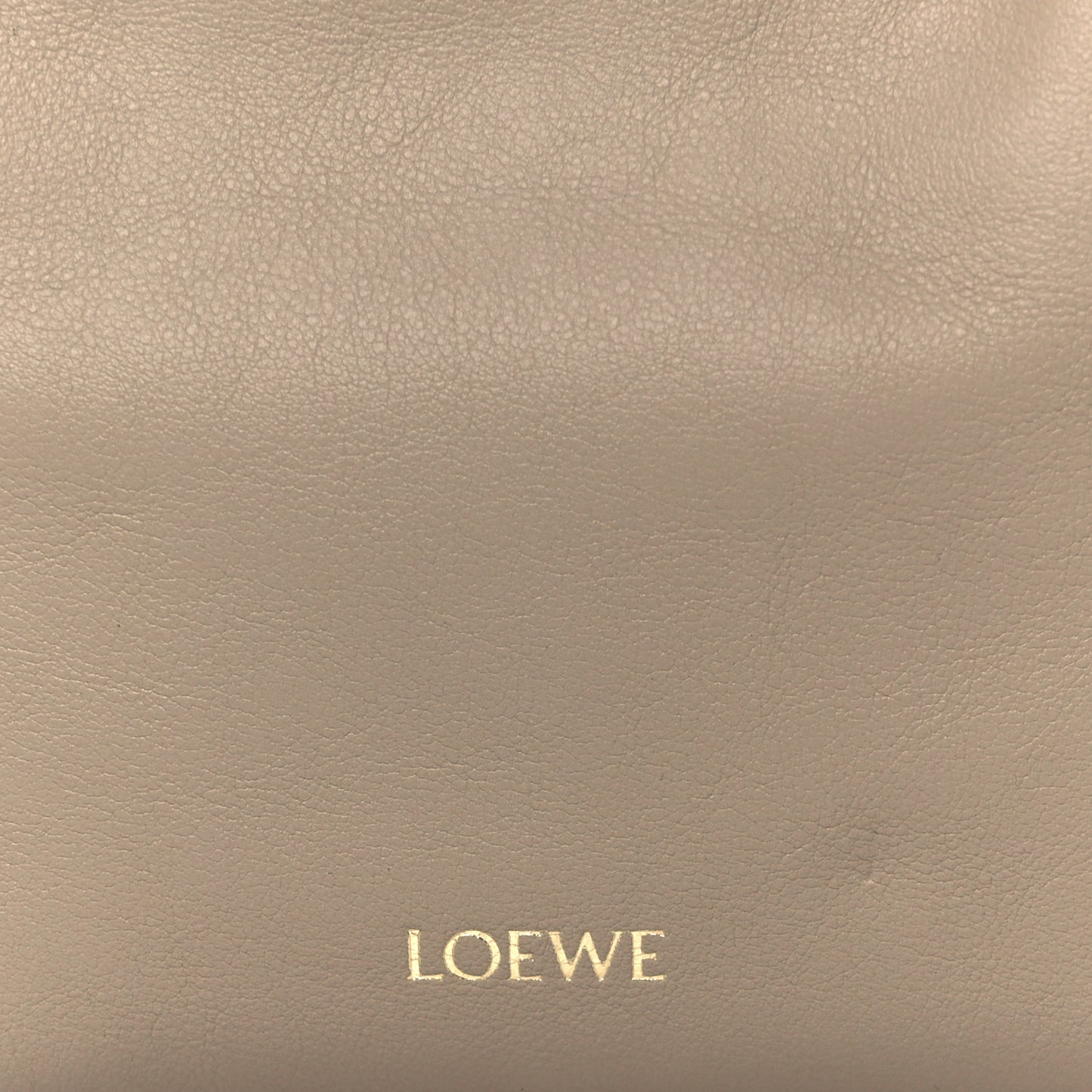 Calfskin Mini Flamenco Knot Clutch Sand