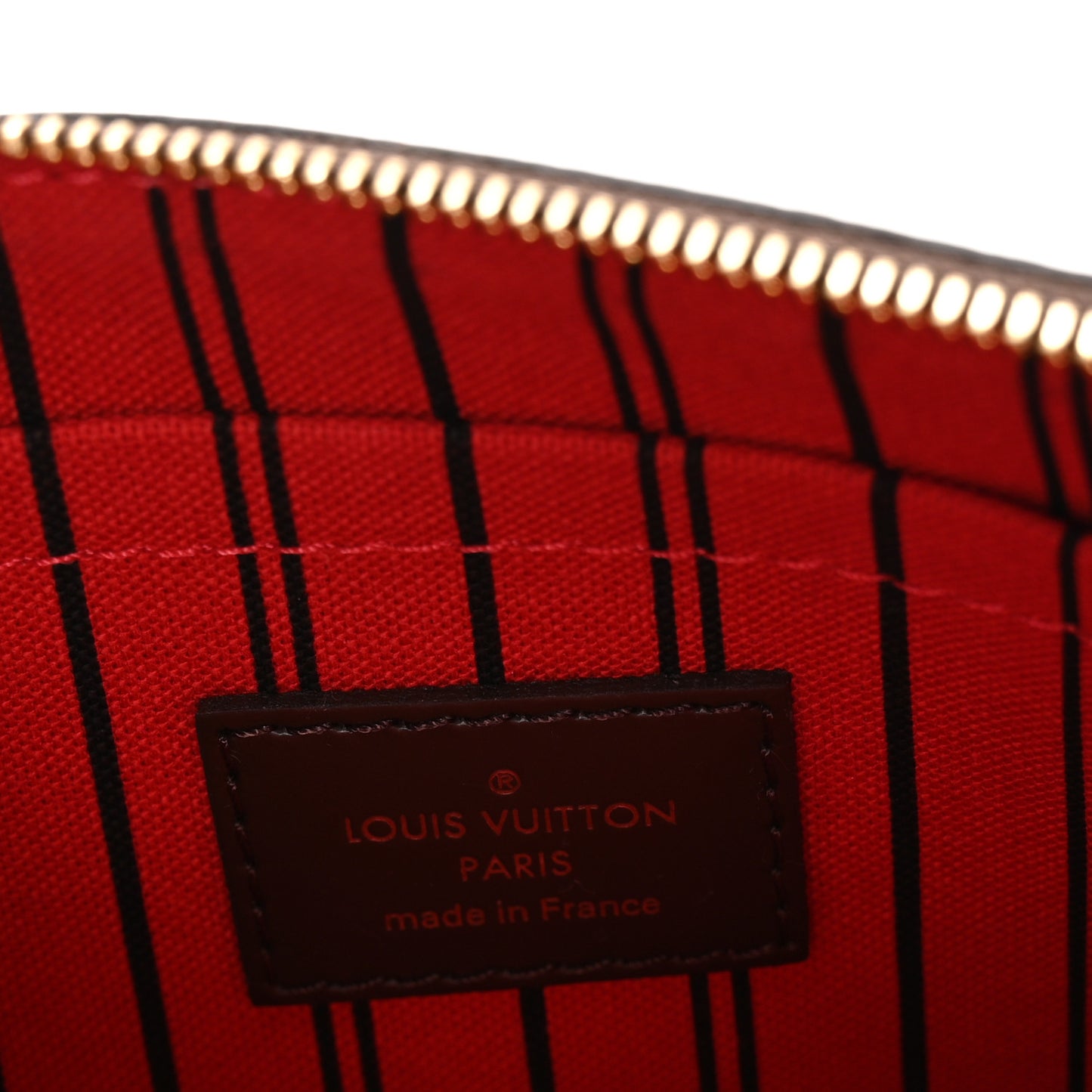 Damier Ebene Neverfull PM Pochette