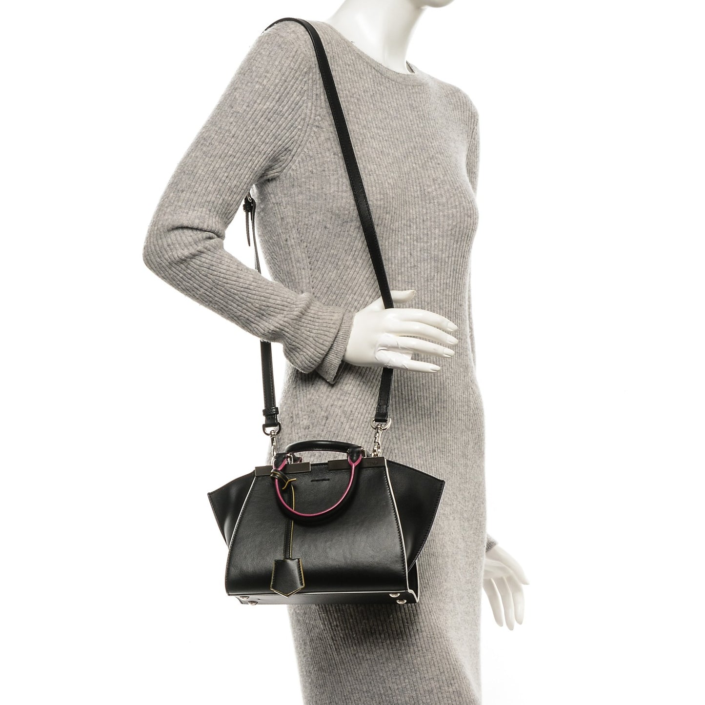 Vitello Dolce Mini 3Jours Tote Black