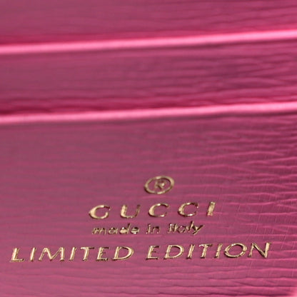 Gucci Calfskin Floral Print Mini Dionysus Chain Wallet Ivory Pink 6 of 9