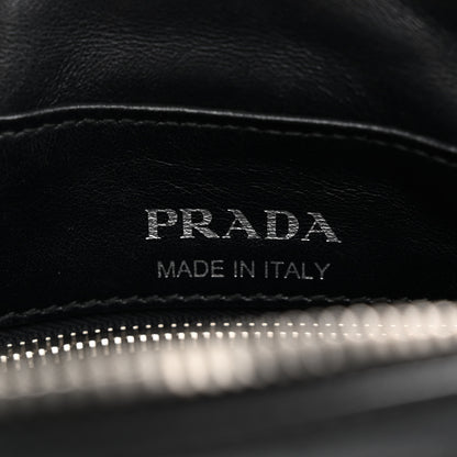 Prada Soft Calfskin Diagramme Camera Bag Black 6 of 10