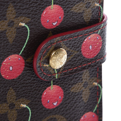 Louis Vuitton Monogram Cerises Compact Zippe Wallet 9 of 10