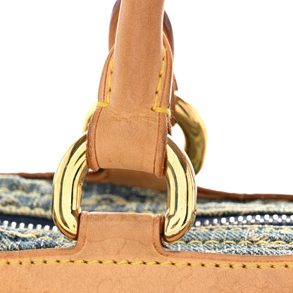 Louis Vuitton Monogram Denim Neo Speedy Blue 14 of 15