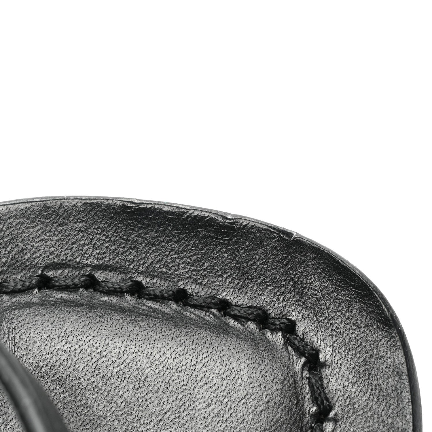 Saint Laurent Calfskin Nu Pieds Sandals 38 Black 11 of 11