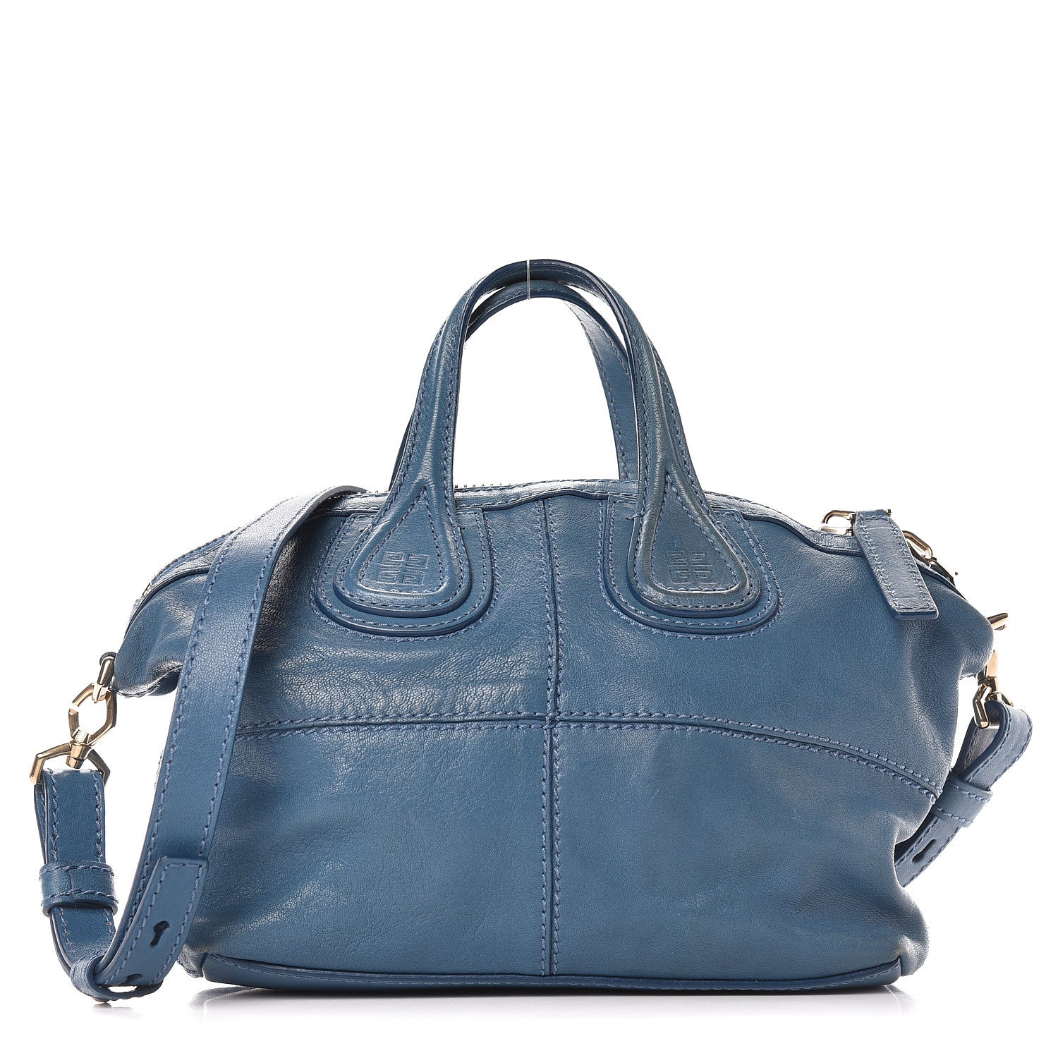 Givenchy Lambskin Micro Nightingale Medium Blue 1 of 15