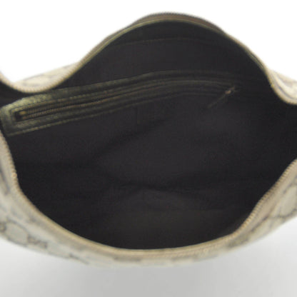Gucci Monogram Bamboo Ring Hobo Metallic 5 of 8