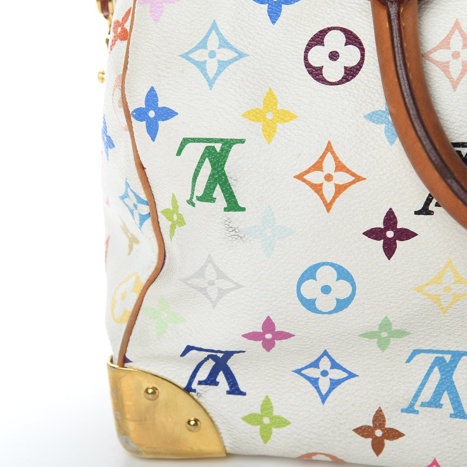 Louis Vuitton Monogram Multicolor Speedy 30 White 17 of 17