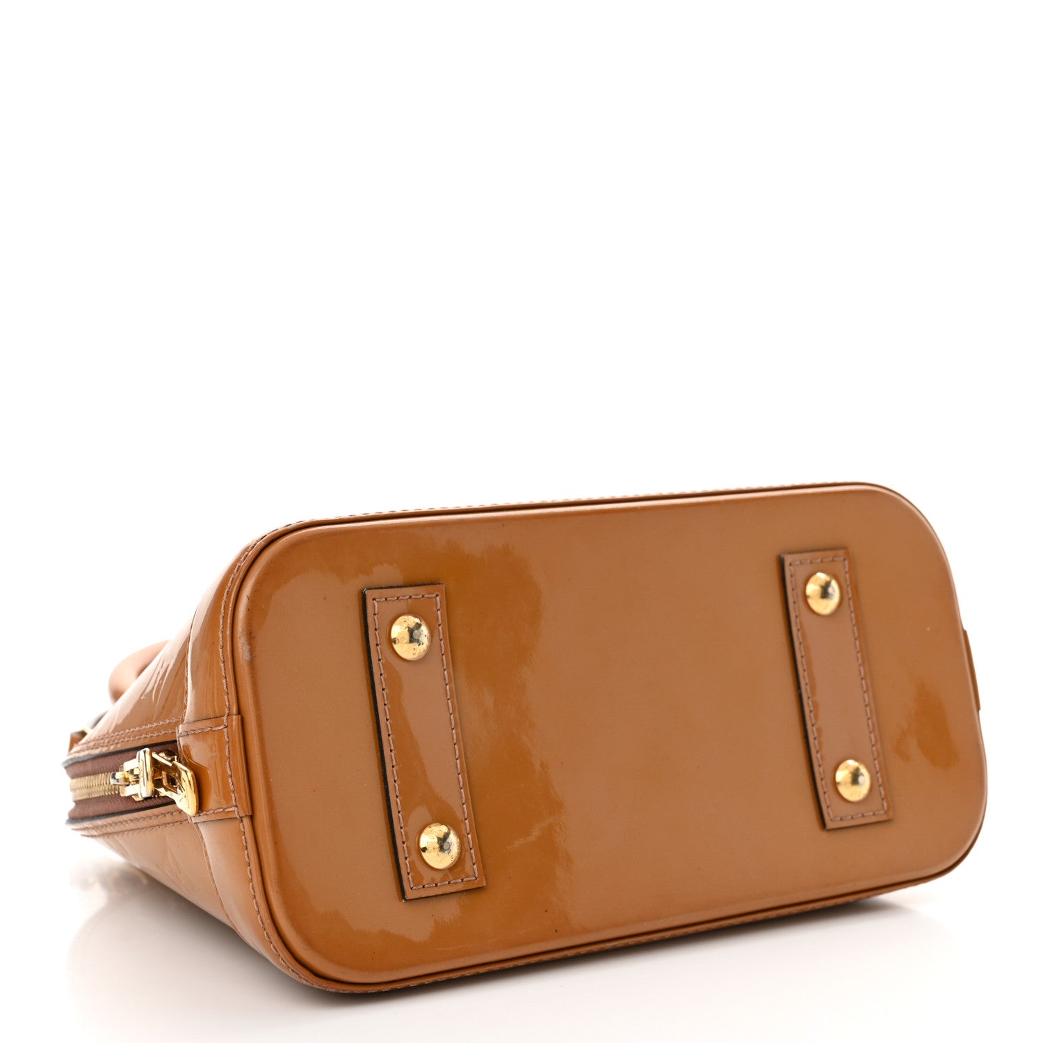 Louis Vuitton Vernis Alma BB Rose Velours 4 of 17