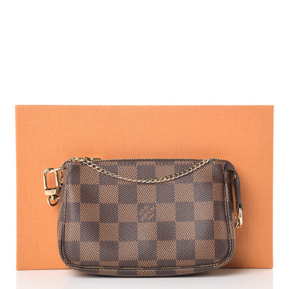 Louis Vuitton Damier Ebene Mini Pochette Accessories 8 of 8