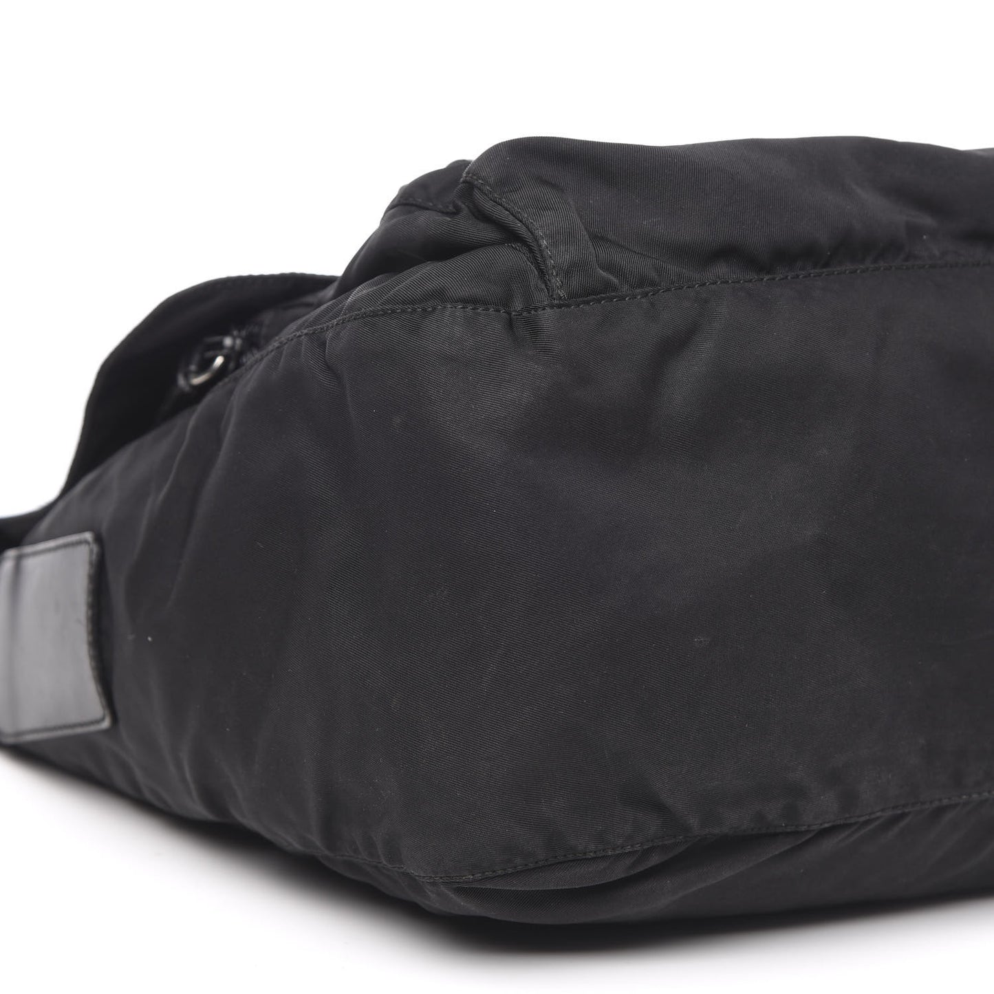 Nylon Vela Sport Messenger Bag Black