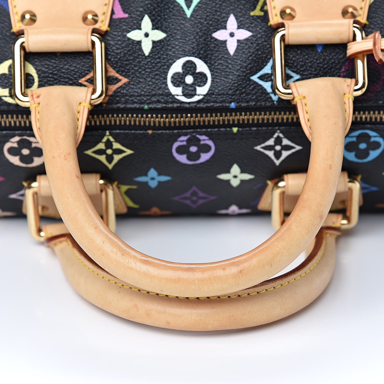 Louis Vuitton Monogram Multicolor Speedy 30 Black 9 of 12