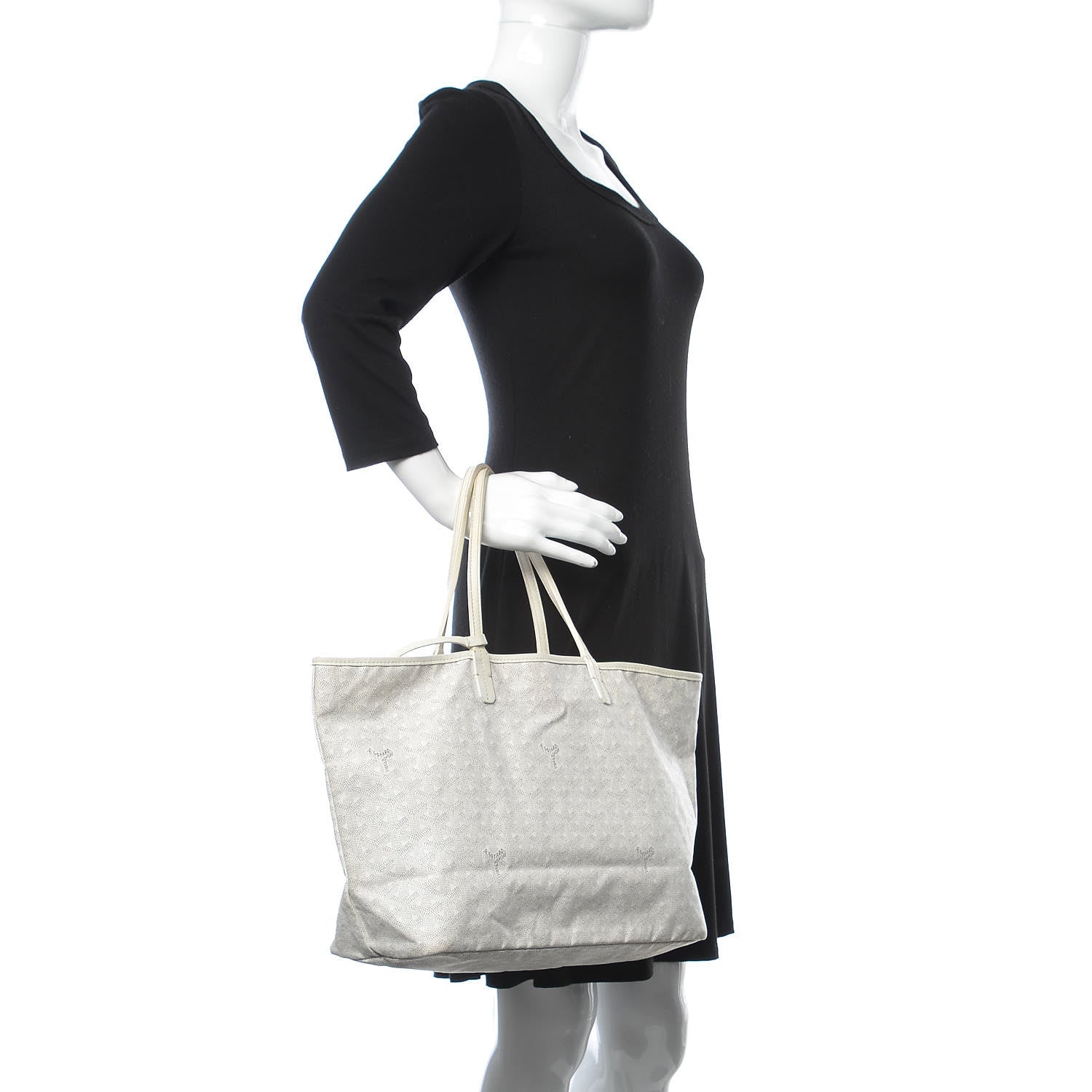 Goyard Goyardine Saint Louis PM White 2 of 18