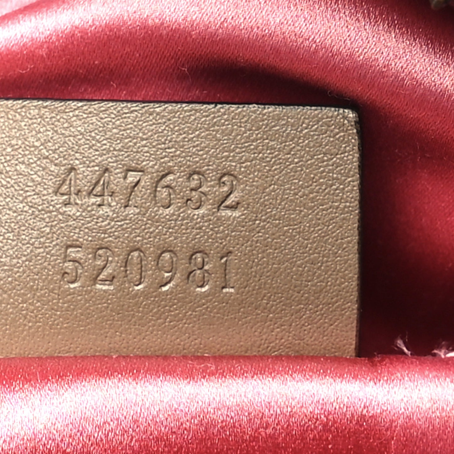Velvet Matelasse Small GG Marmont Chain Shoulder Bag Taupe