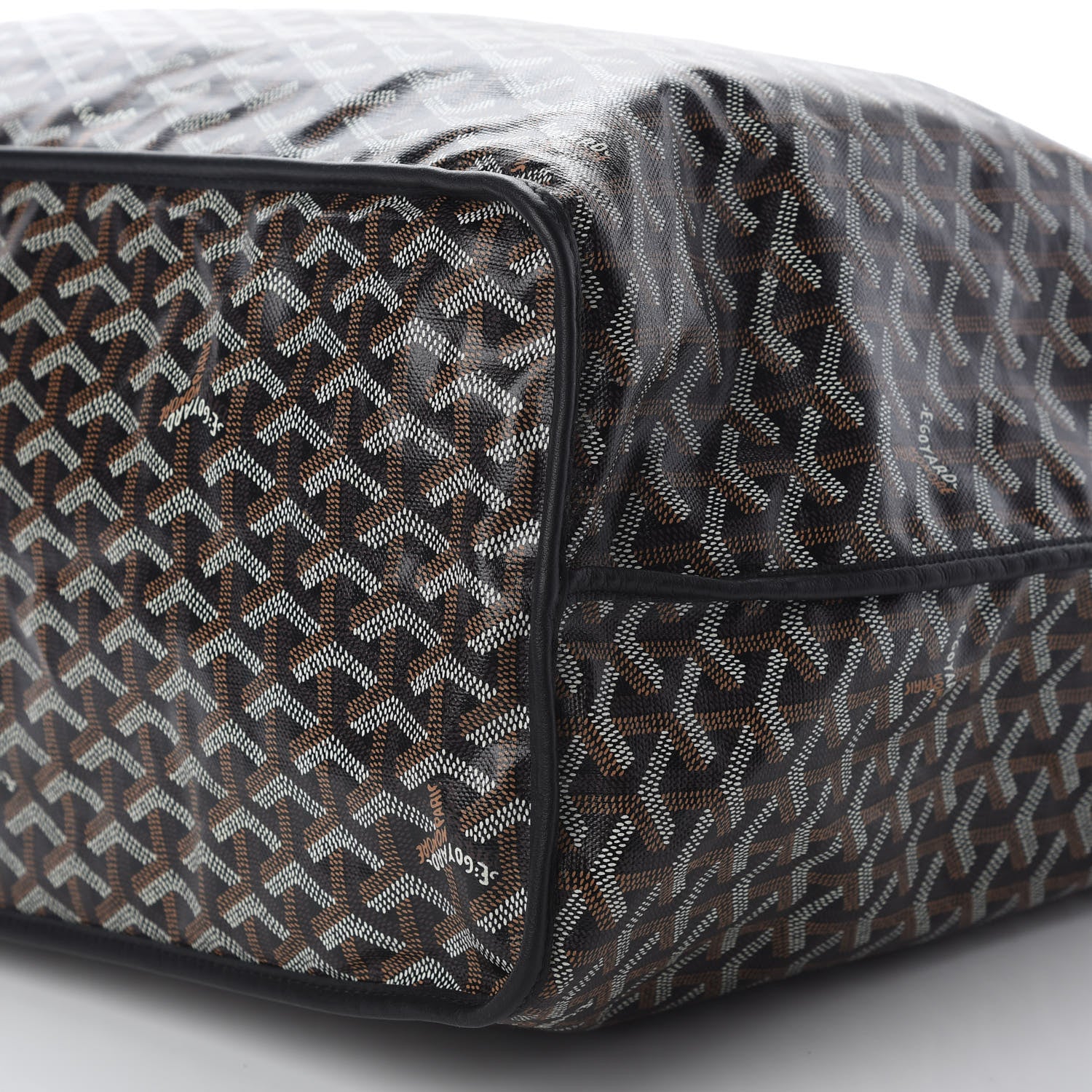 Goyard Goyardine Reversible Anjou GM Black 8 of 8