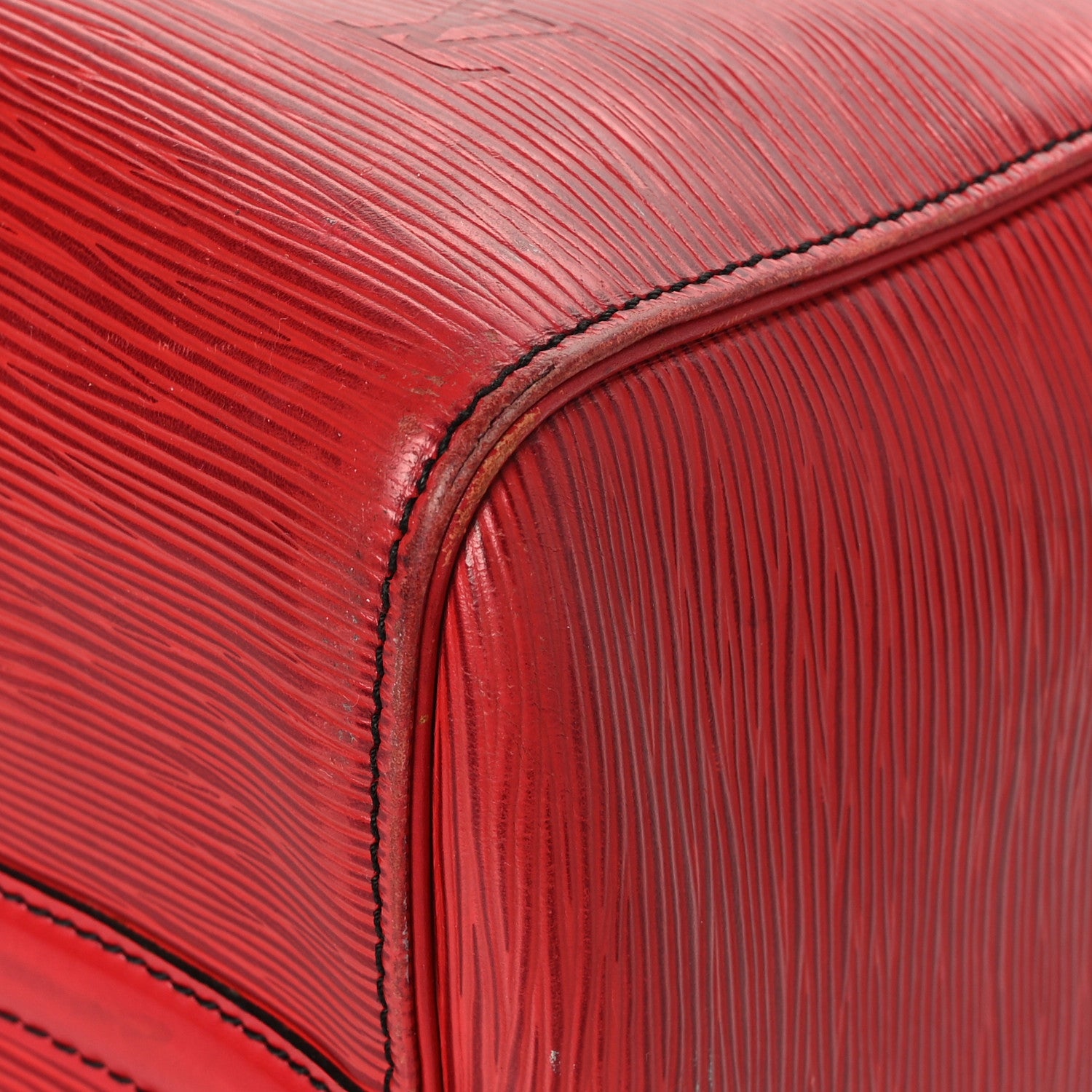 Louis Vuitton Epi Speedy 30 Castillan Red 10 of 14