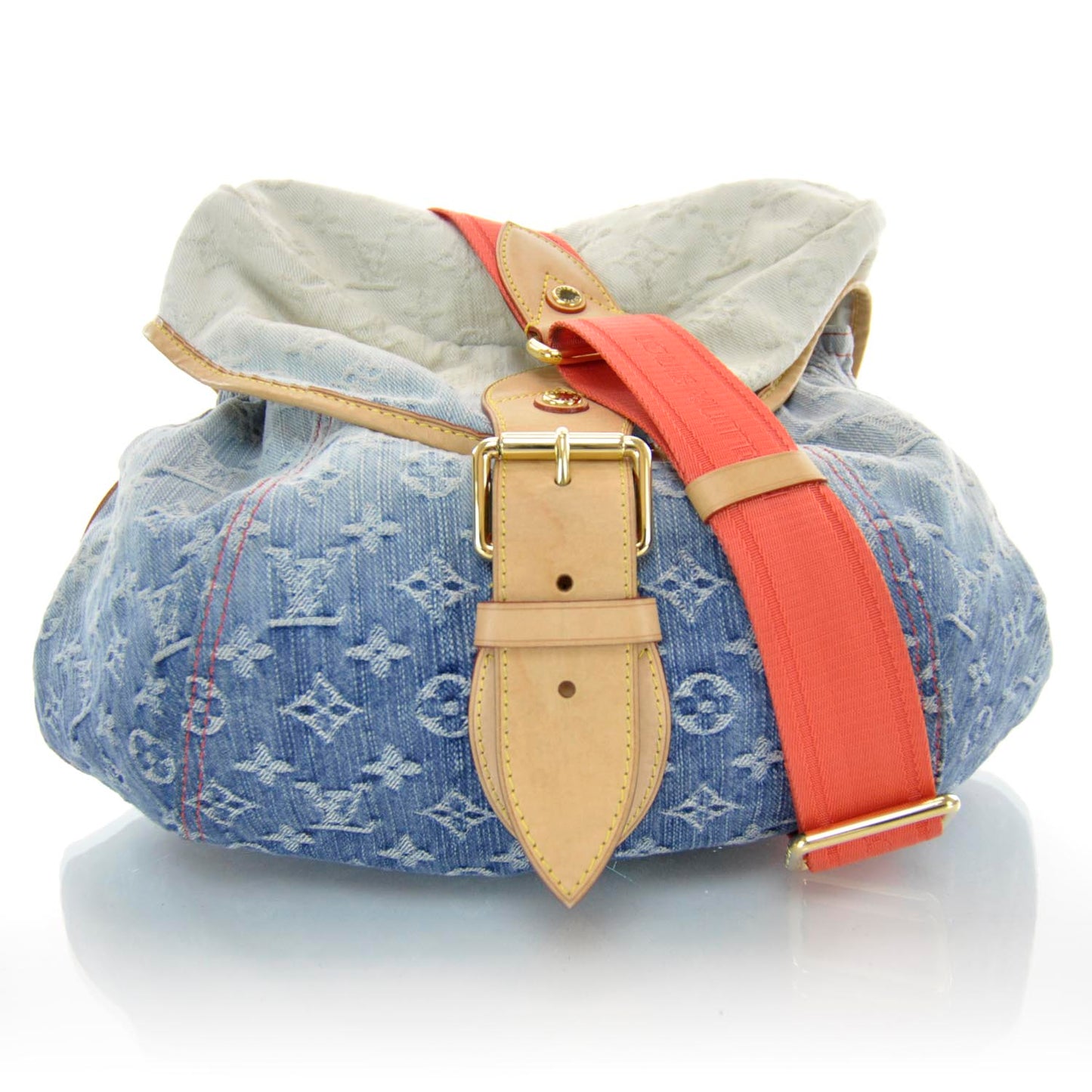 Denim Sunshine Messenger Blue