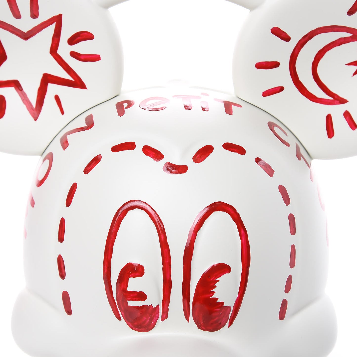X DISNEY Plastic Mickey Mouse Top Handle Bag White