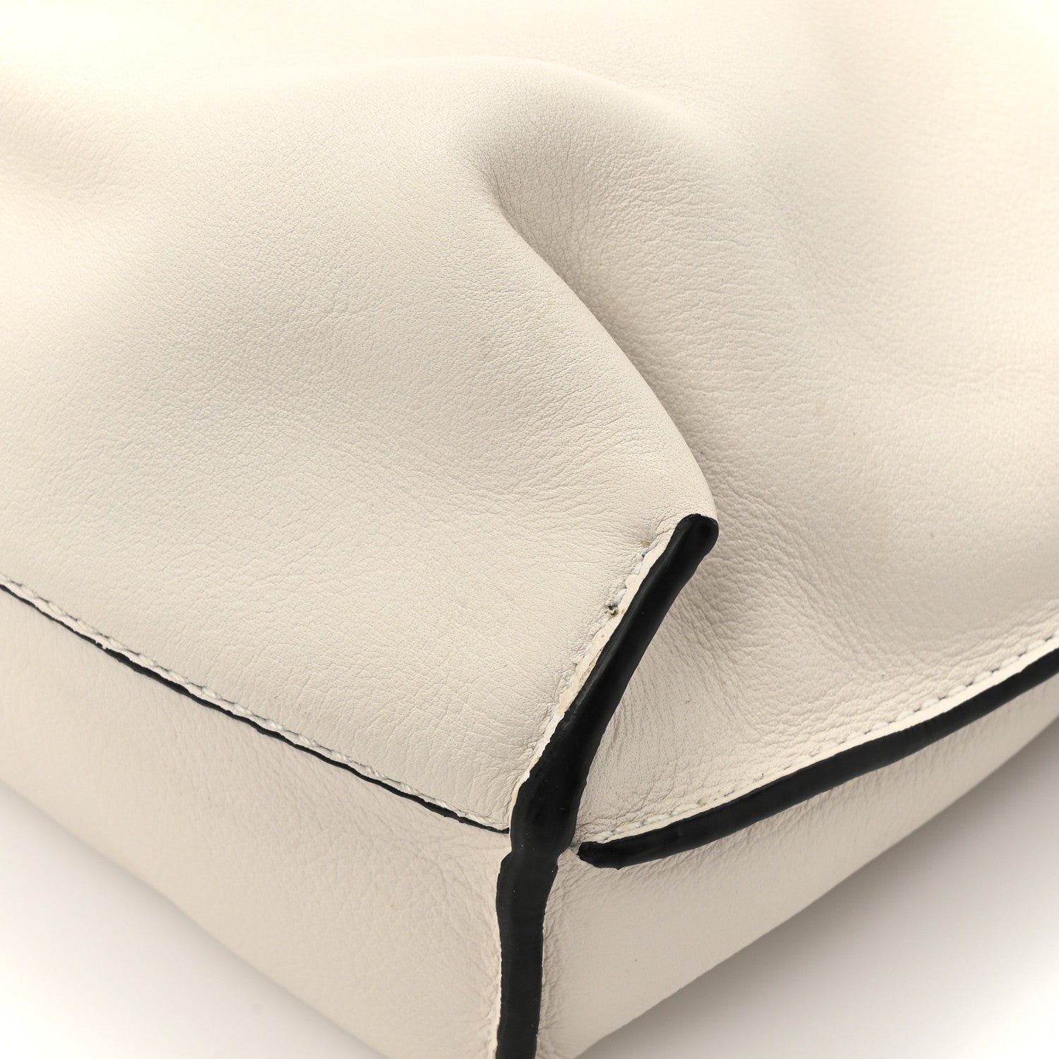 Loewe Calfskin Mini Flamenco Knot Clutch Angora 11 of 13