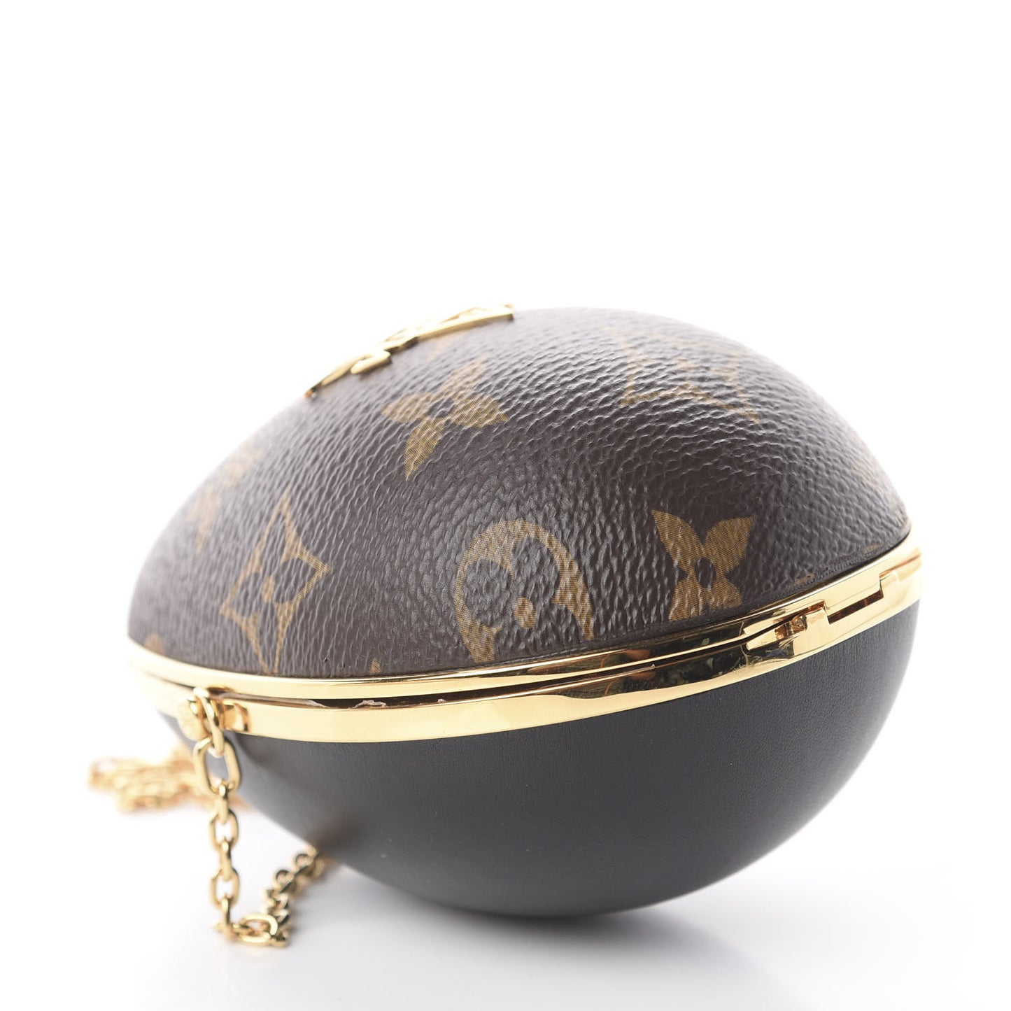 Monogram Egg Case Black