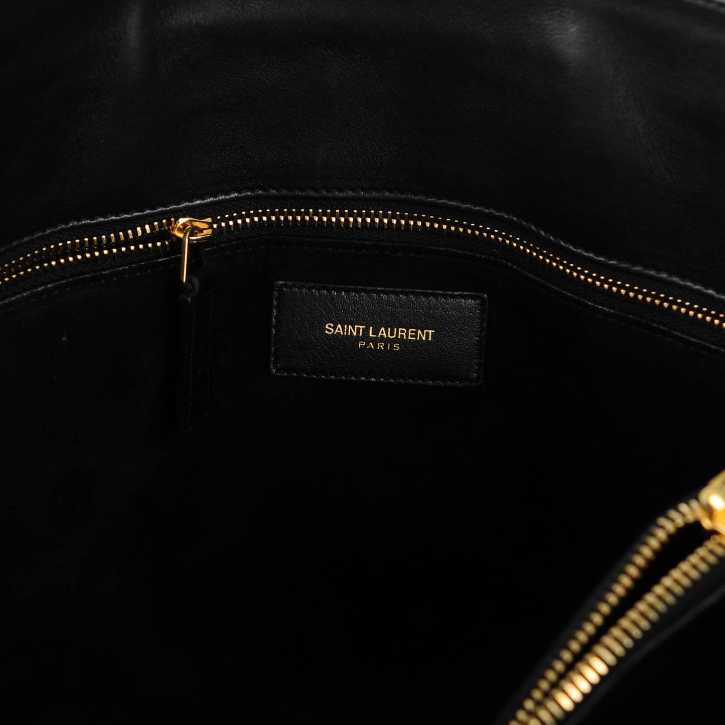 Calfskin Small Sac De Jour Black