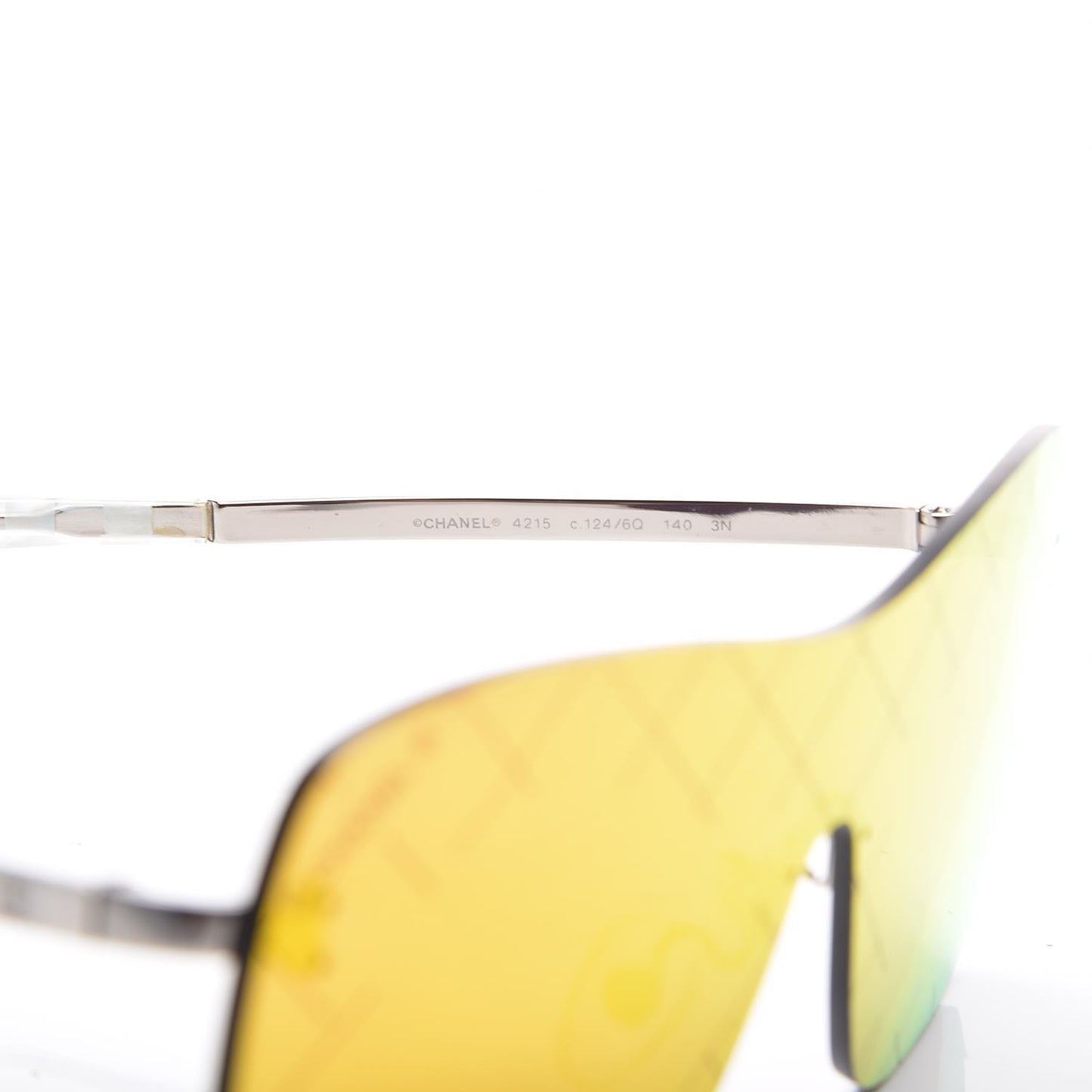 Shield Runway Sunglasses 4215 Silver Red