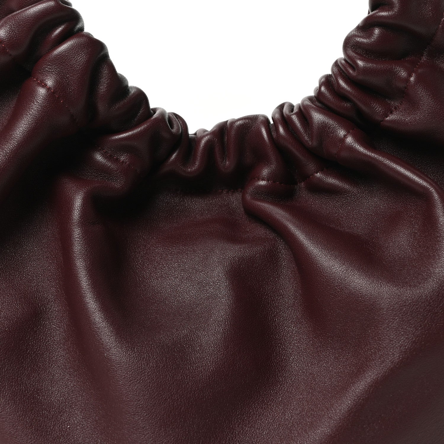 Loewe Buttery Nappa Lambskin Small Squeeze Bag Dark Burgundy 7 of 9