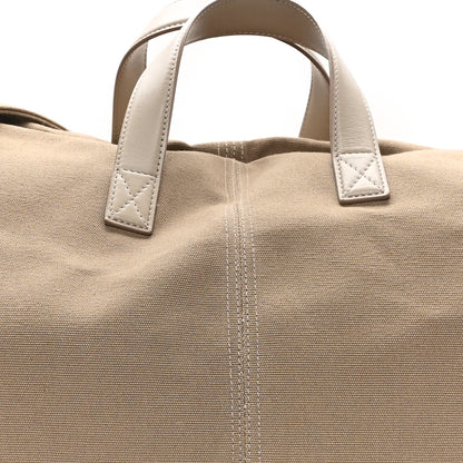 Jacquemus Canvas Le Sac A Linge Duffle Bag Beige 6 of 10