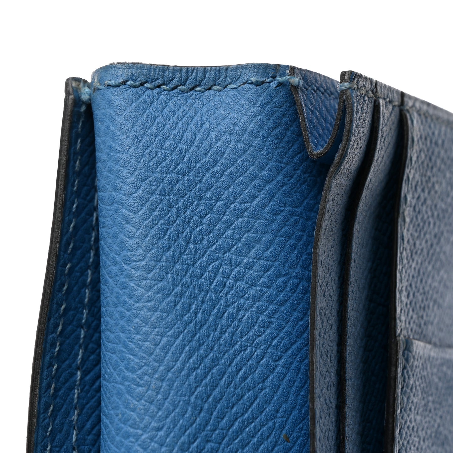Epsom Bearn Gusset Wallet Bleu Paradis