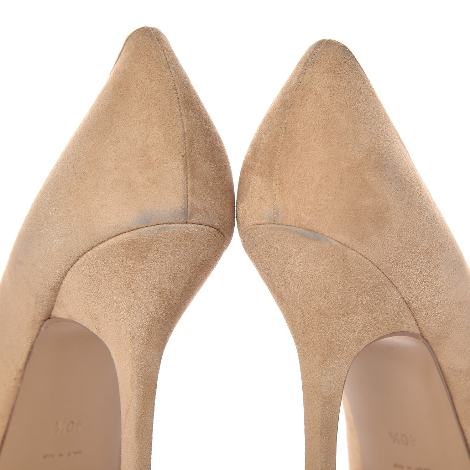 Saint Laurent Suede Tribtoo 105 Platform Pumps 40.5 Nude 10 of 10