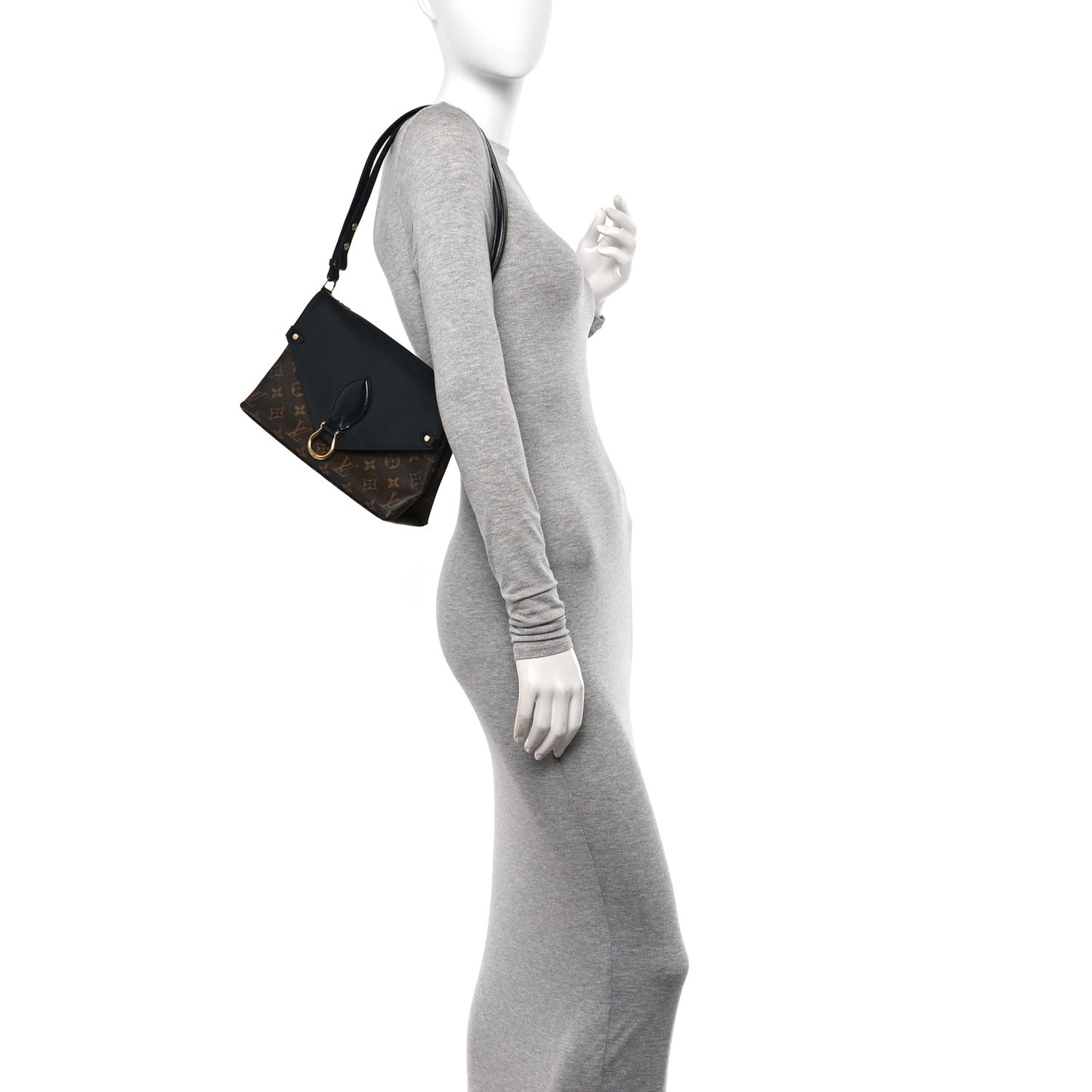 Epi Monogram Saint Michel Black