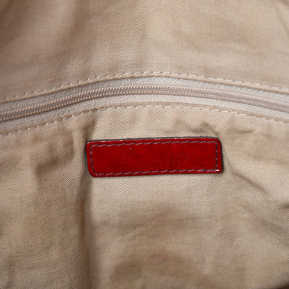Givenchy Crinkled Patent Calfskin Medium Nightingale Red 10 of 14