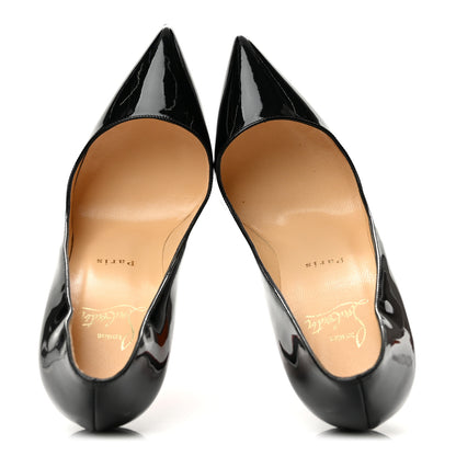 Christian Louboutin Patent Pigalle 120 Pumps 38.5 Black 2 of 10