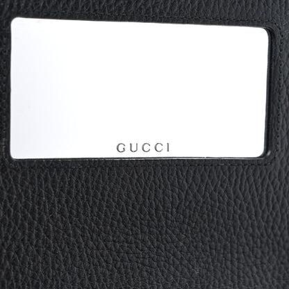 Gucci Calfskin Mini GG Marmont Chain Wallet Black 6 of 10
