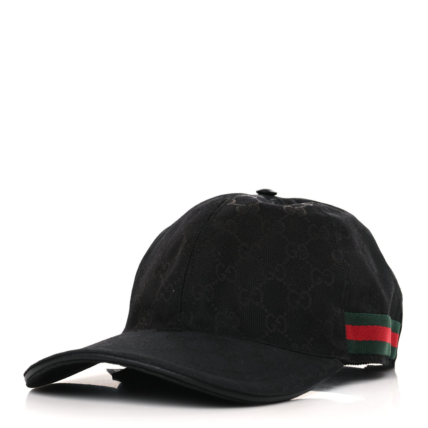 Monogram Web Baseball Hat XXL Black