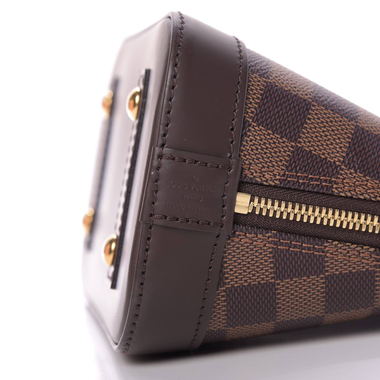 Louis Vuitton Damier Ebene Alma BB 8 of 9