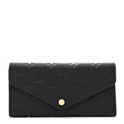 Louis Vuitton Empreinte Josephine Wallet Black 1 of 8