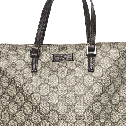 Gucci GG Plus Monogram Flat Vertical Tote Dark Brown 8 of 12